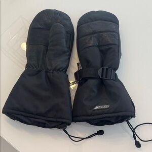 Black Isotoner Women's Mittens